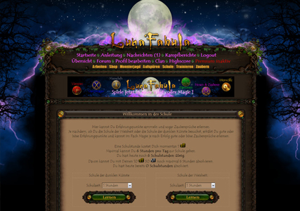 LunaFabula – Das Fantasy Magierspiel 1